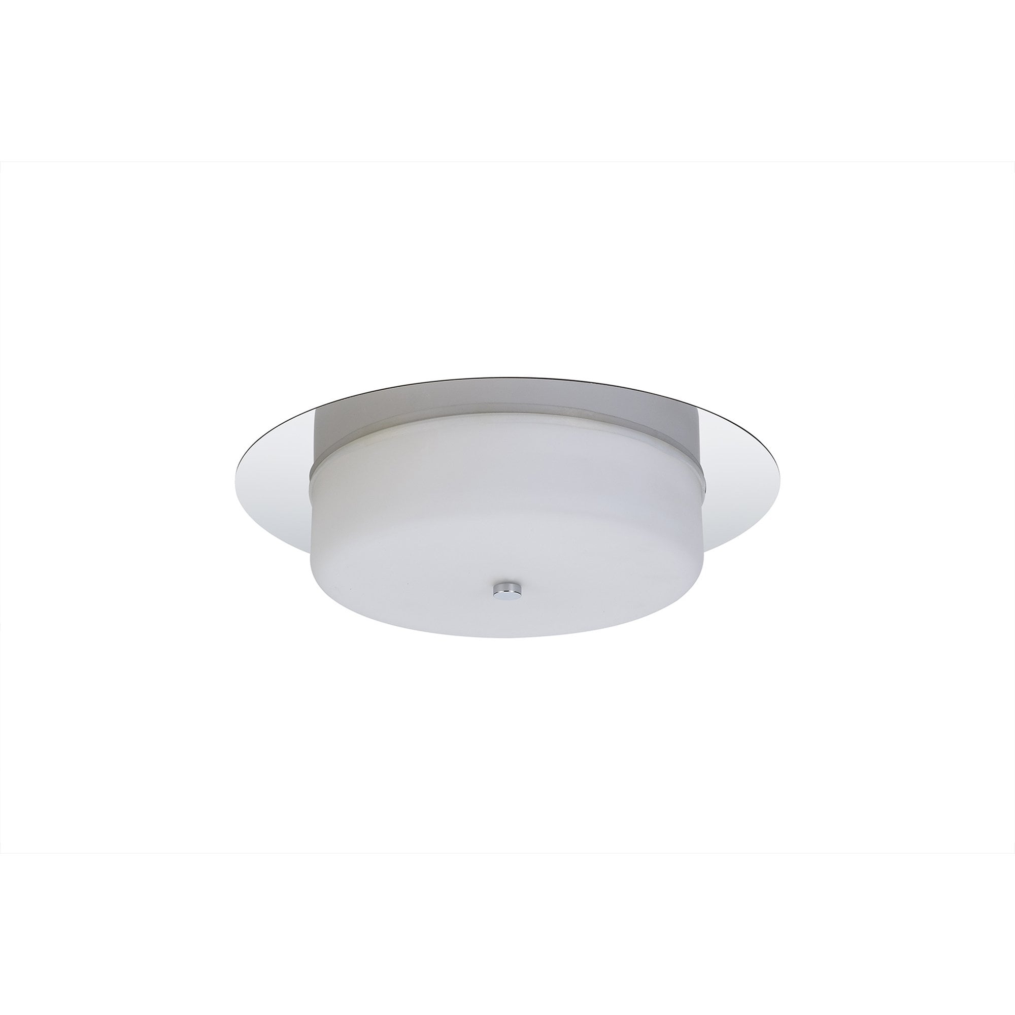 NL77649 Hex Bathroom LED Flush Ceiling Light Polished Chrome