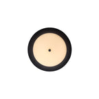 NL77689 Hex Bathroom LED Flush Ceiling Light Sand Black