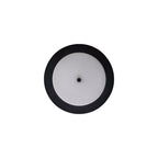 NL77689 Hex Bathroom LED Flush Ceiling Light Sand Black