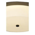 NL77689 Hex Bathroom LED Flush Ceiling Light Sand Black
