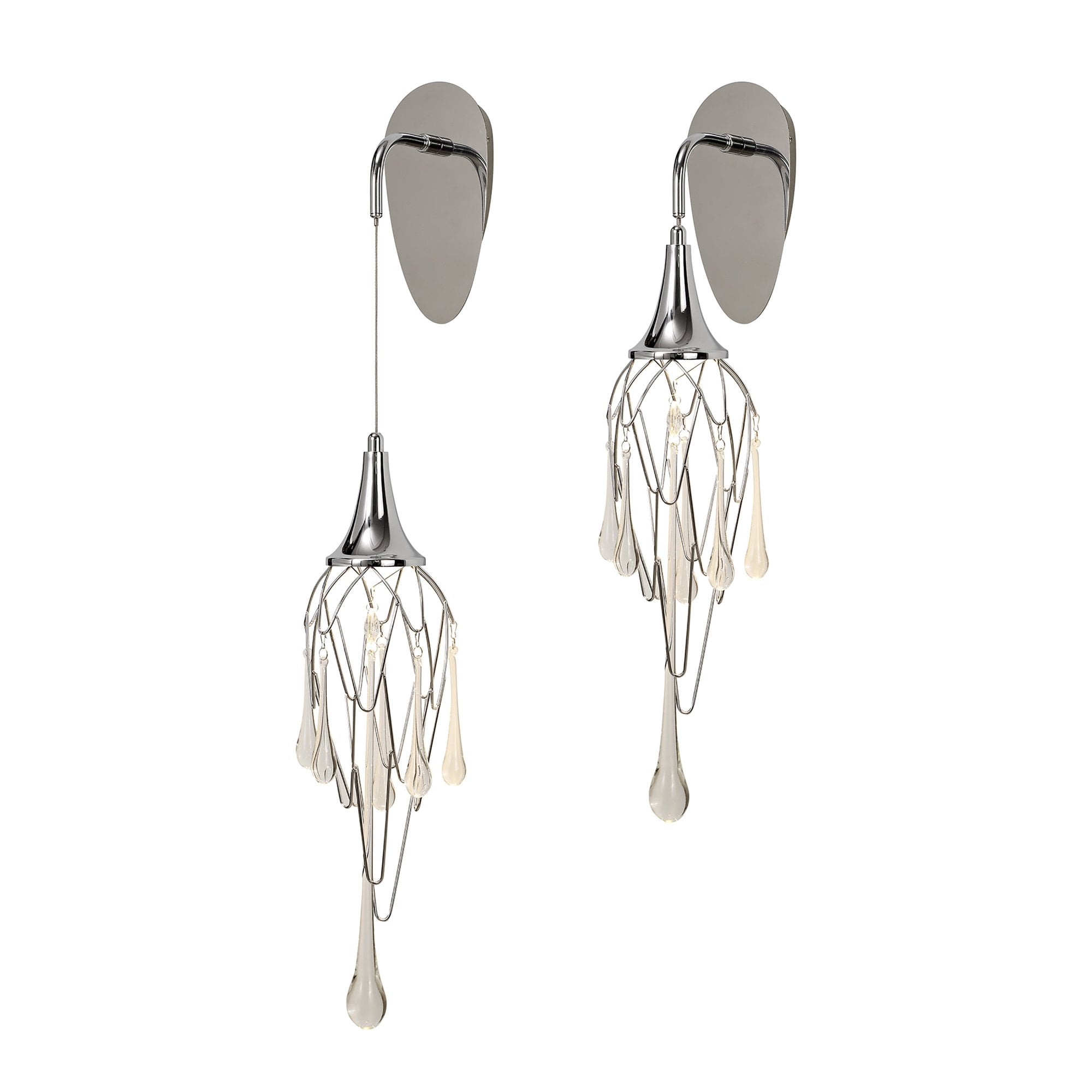 NL81889 Istan Wall Light Polished Chrome