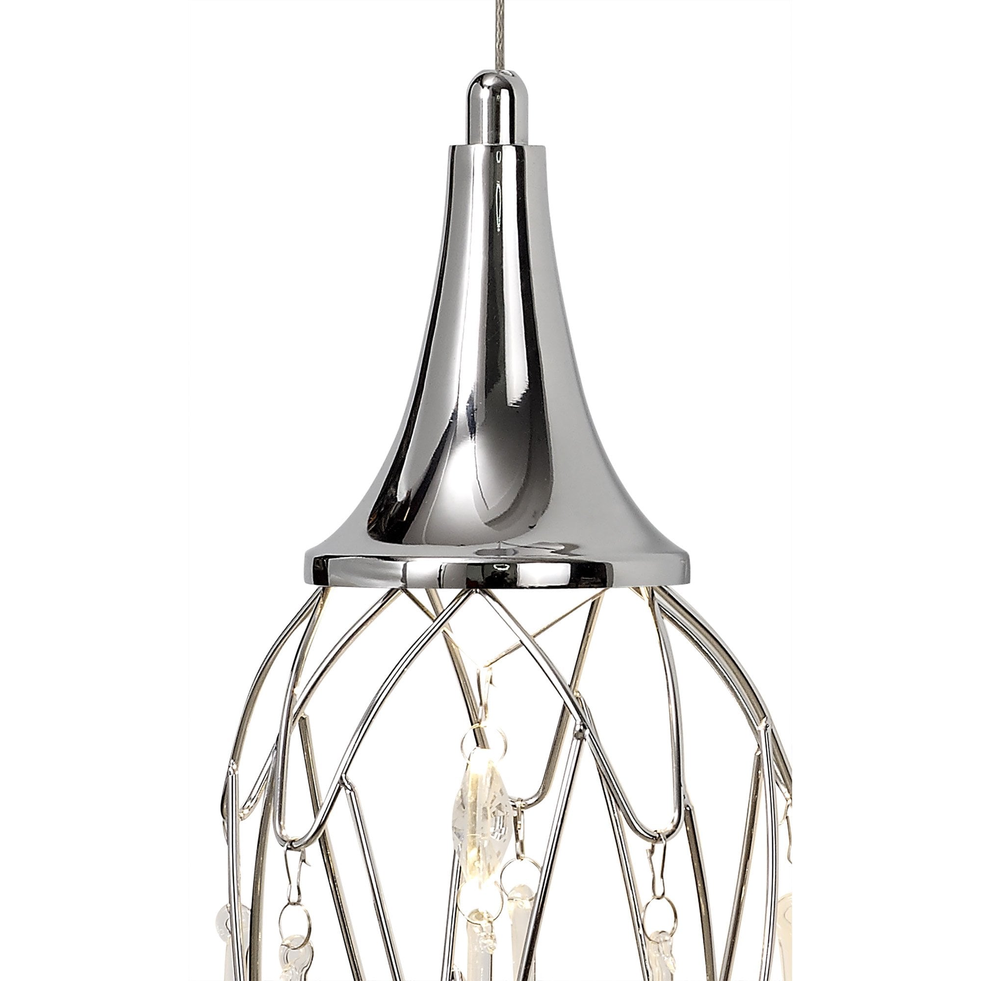NL81889 Istan Wall Light Polished Chrome