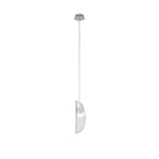 NL81899 Washington Pendant 1 Light Polished Chrome/Clear Glass