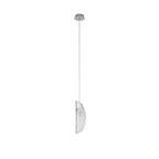 NL81899 Washington Pendant 1 Light Polished Chrome/Clear Glass