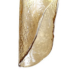 NL81909 Washington Pendant 1 Light Polished Chrome/Amber Glass