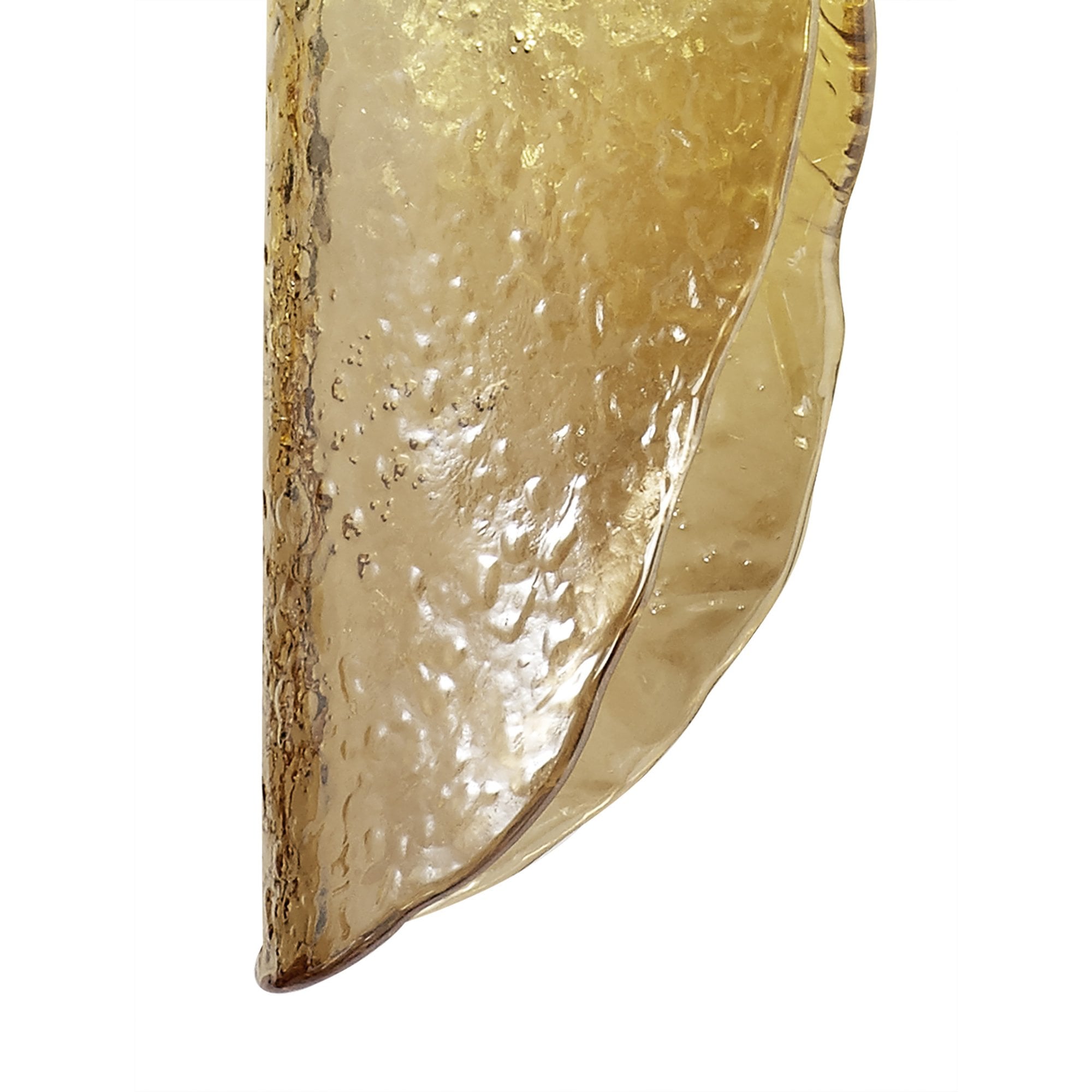 NL81949 Washington Wall Light 1 Light Polished Chrome/Amber Glass