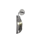 NL81959 Washington Wall Light 1 Light Polished Chrome/Smoked Glass