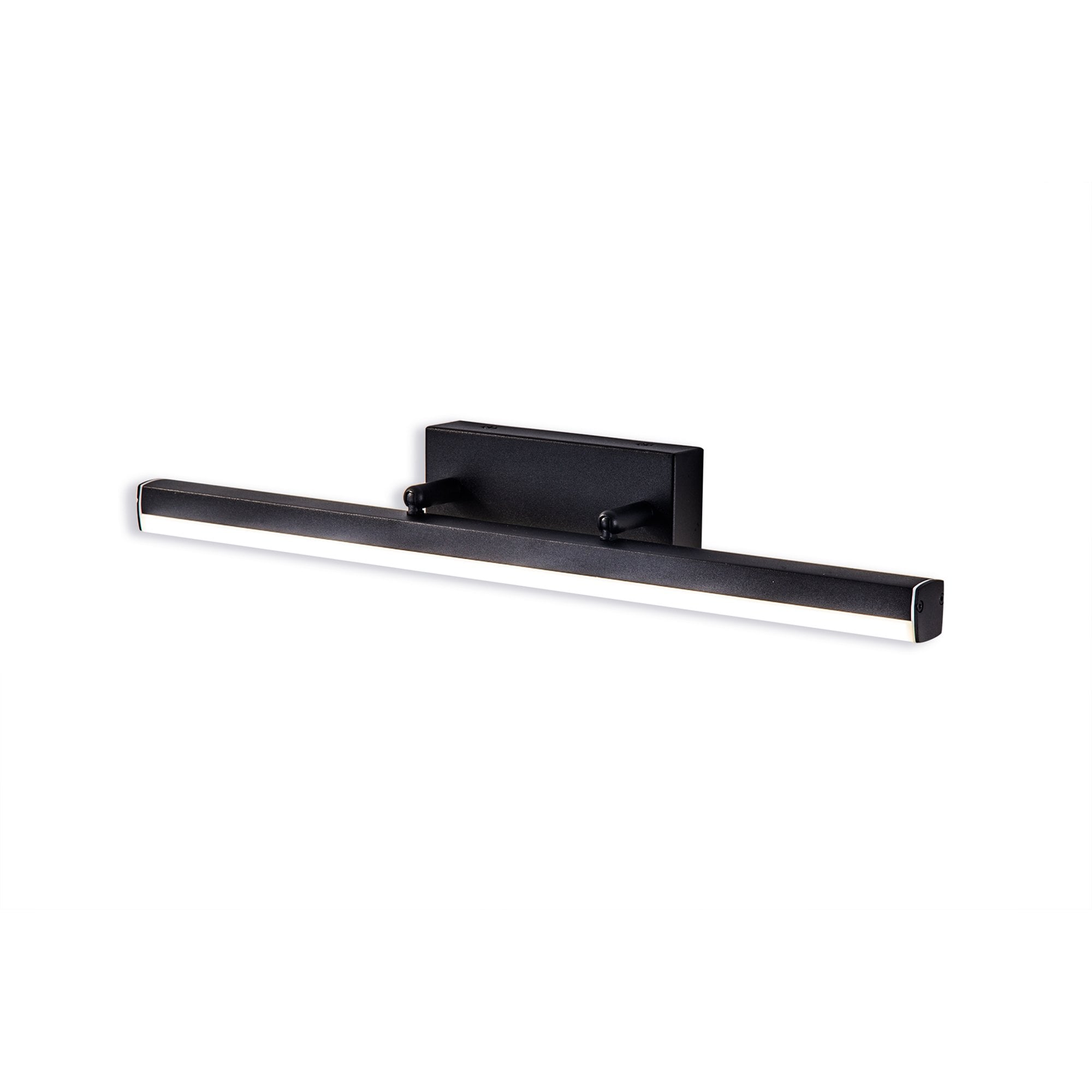 NL82129 Alfie Bathroom LED Wall Lamp Medium Adjustable Sand Black