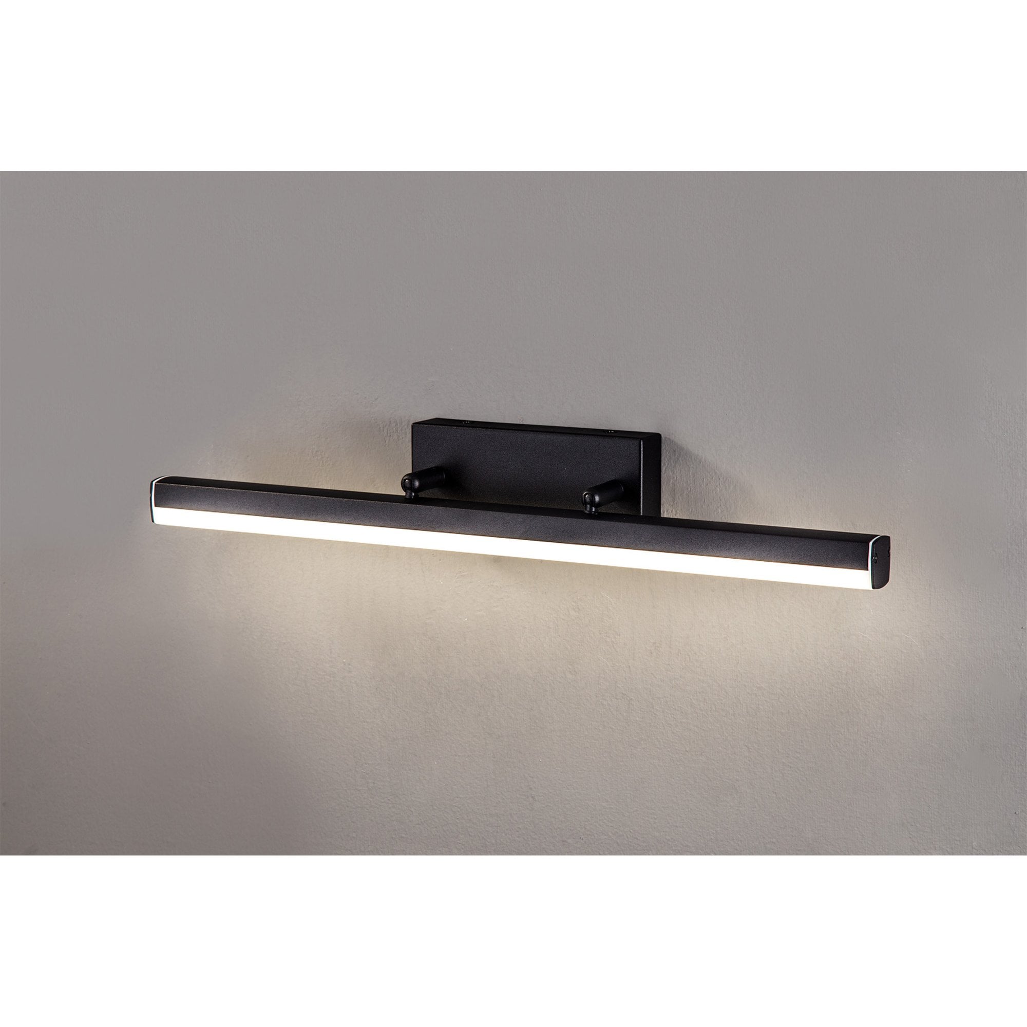 NL82129 Alfie Bathroom LED Wall Lamp Medium Adjustable Sand Black