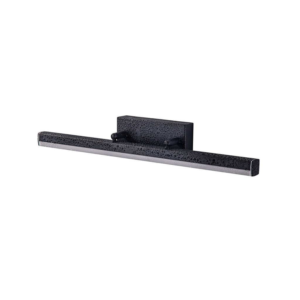 NL82129 Alfie Bathroom LED Wall Lamp Medium Adjustable Sand Black