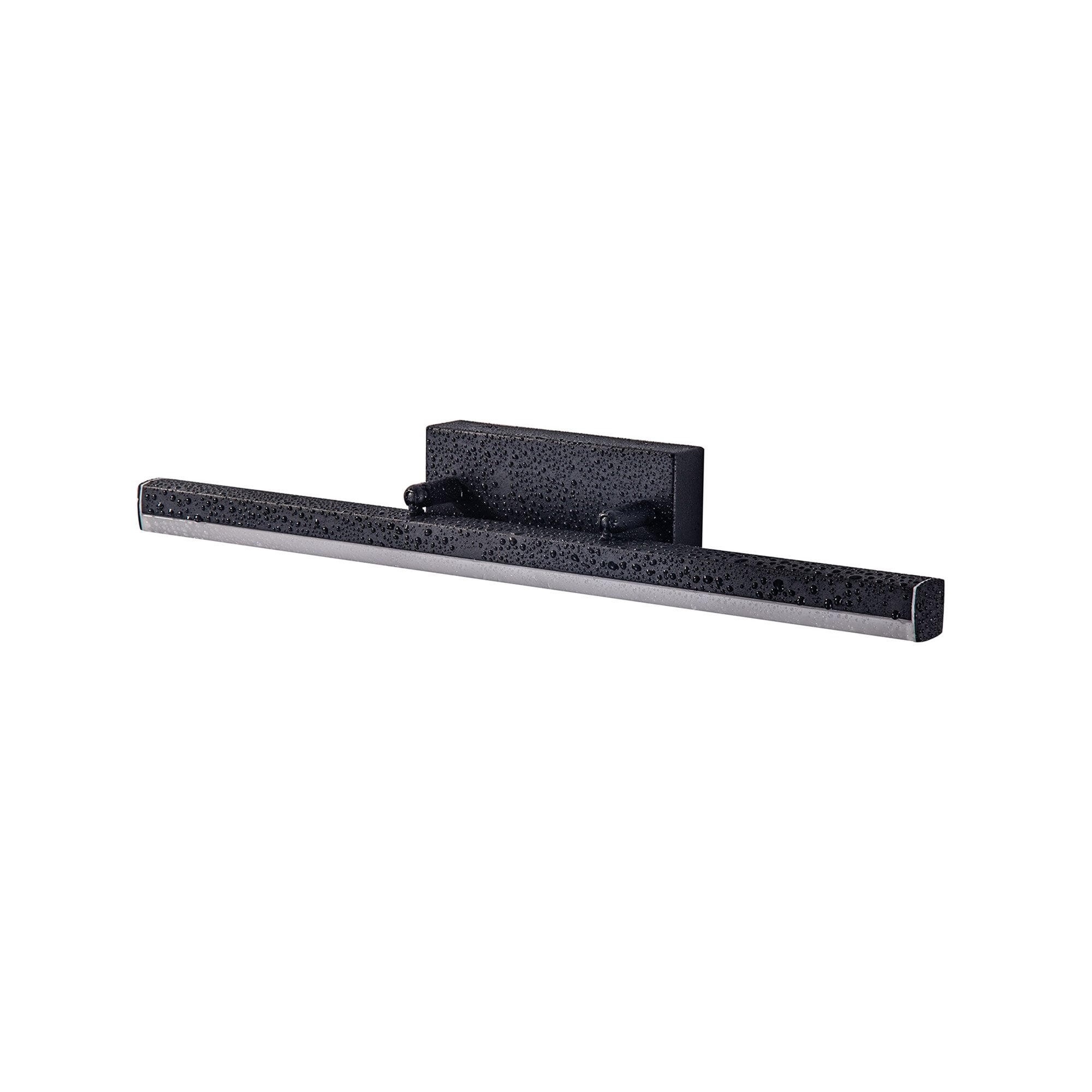NL82129 Alfie Bathroom LED Wall Lamp Medium Adjustable Sand Black