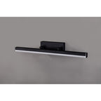 NL82129 Alfie Bathroom LED Wall Lamp Medium Adjustable Sand Black