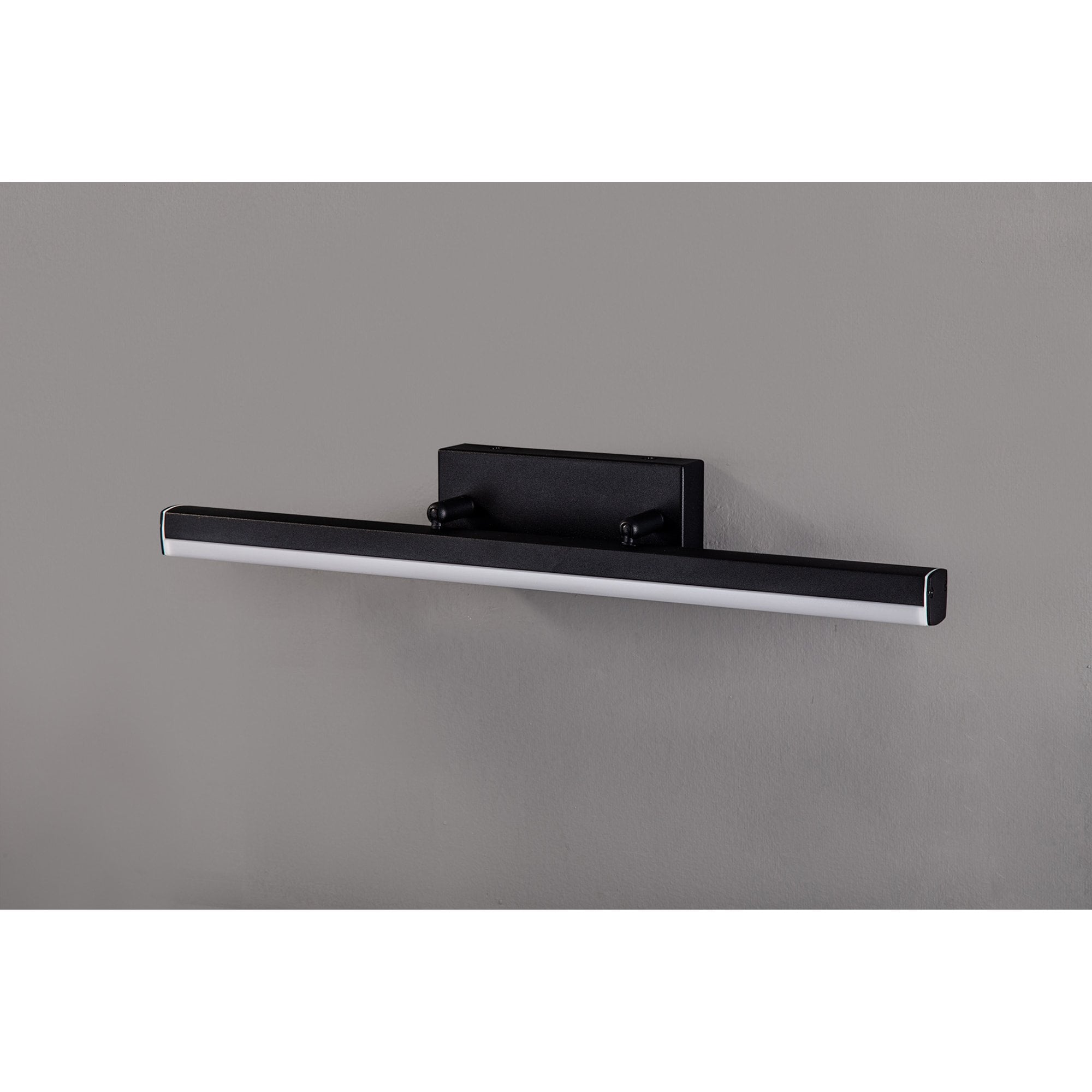NL82129 Alfie Bathroom LED Wall Lamp Medium Adjustable Sand Black