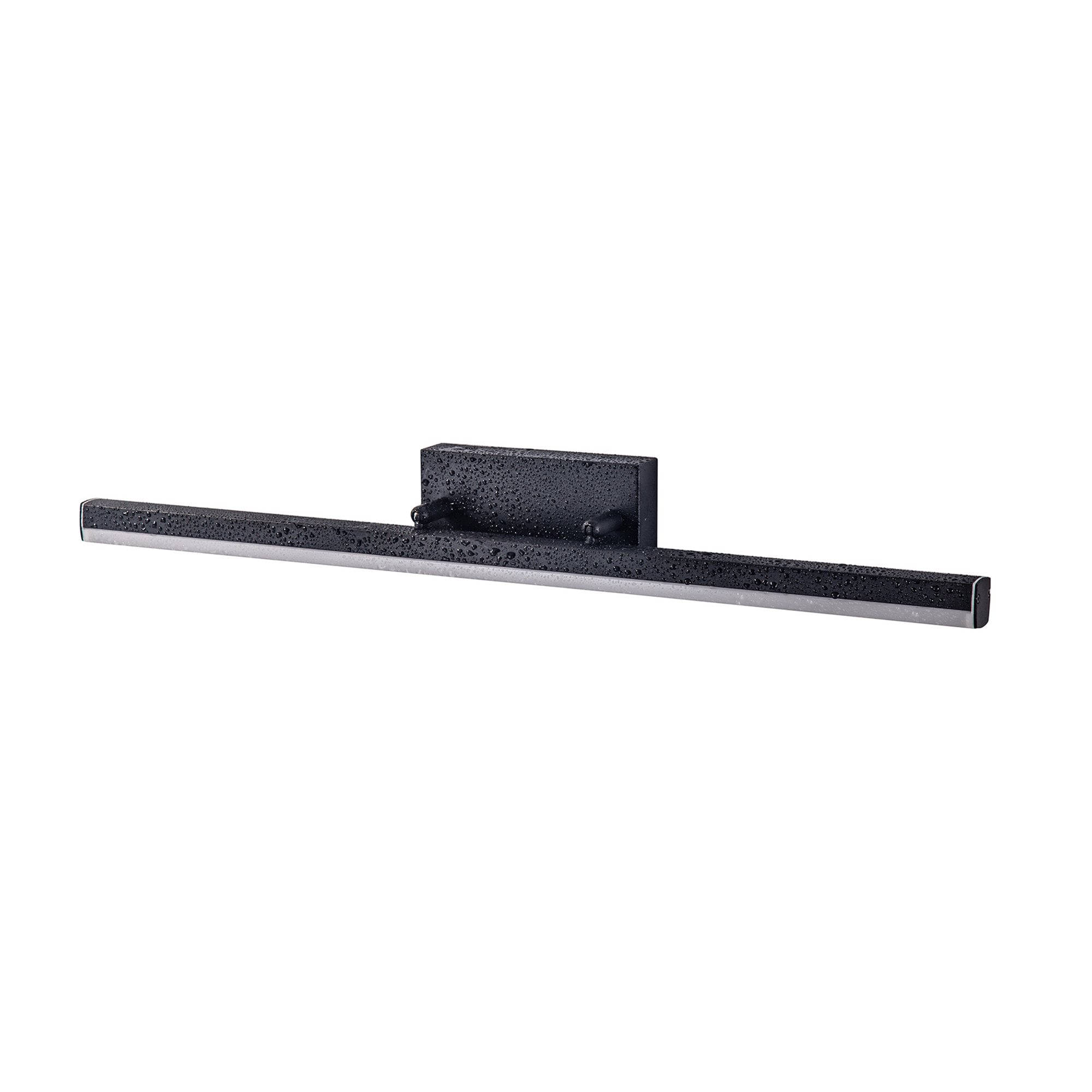 NL82139 Alfie Bathroom LED Wall Lamp Large Adjustable Sand Black