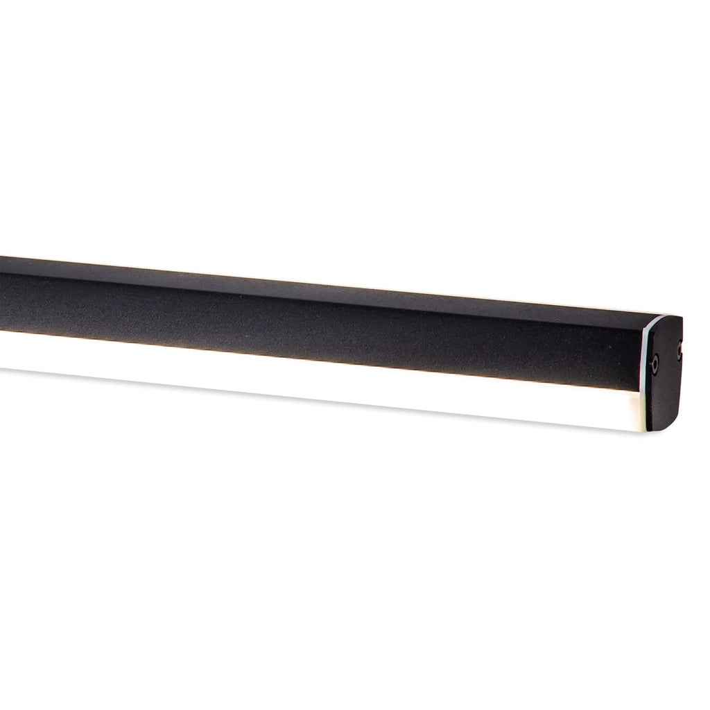 NL82139 Alfie Bathroom LED Wall Lamp Large Adjustable Sand Black