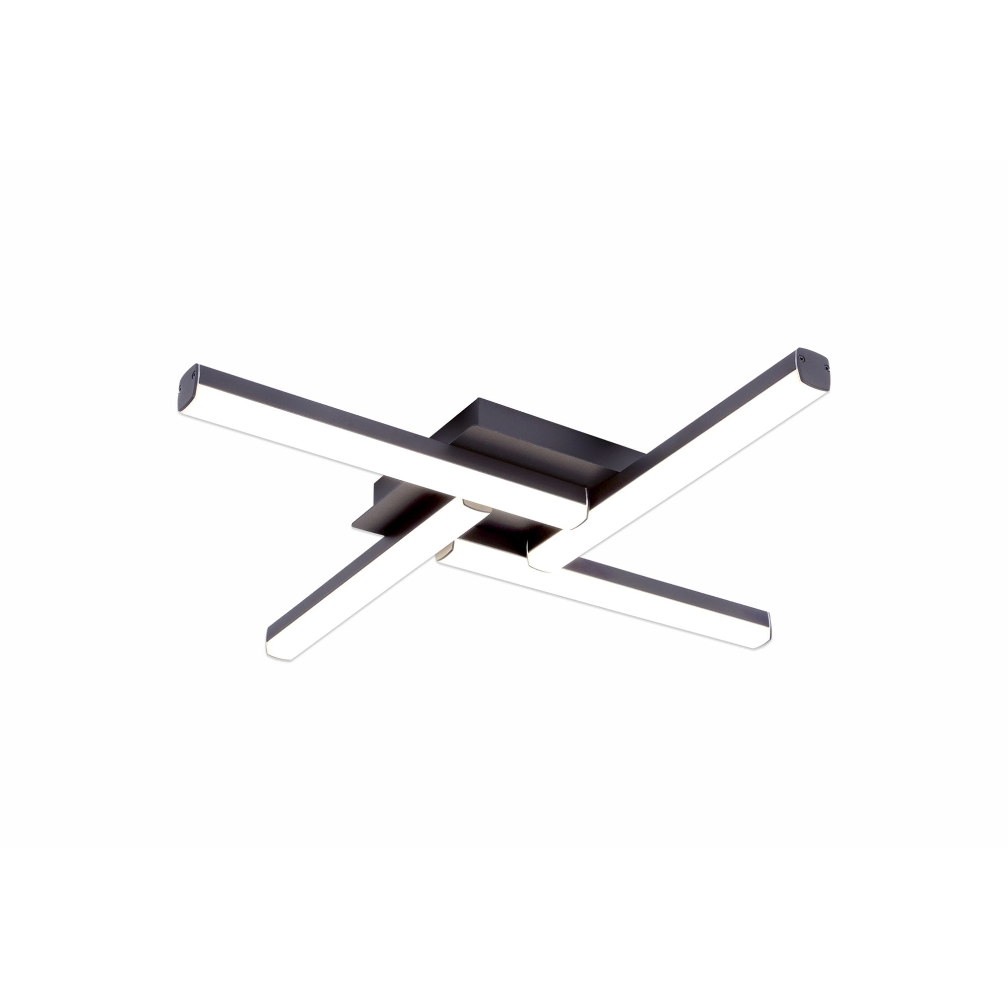 NL82149 Alfie LED 4 Light Ceiling Sand Black
