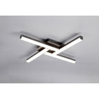 NL82149 Alfie LED 4 Light Ceiling Sand Black