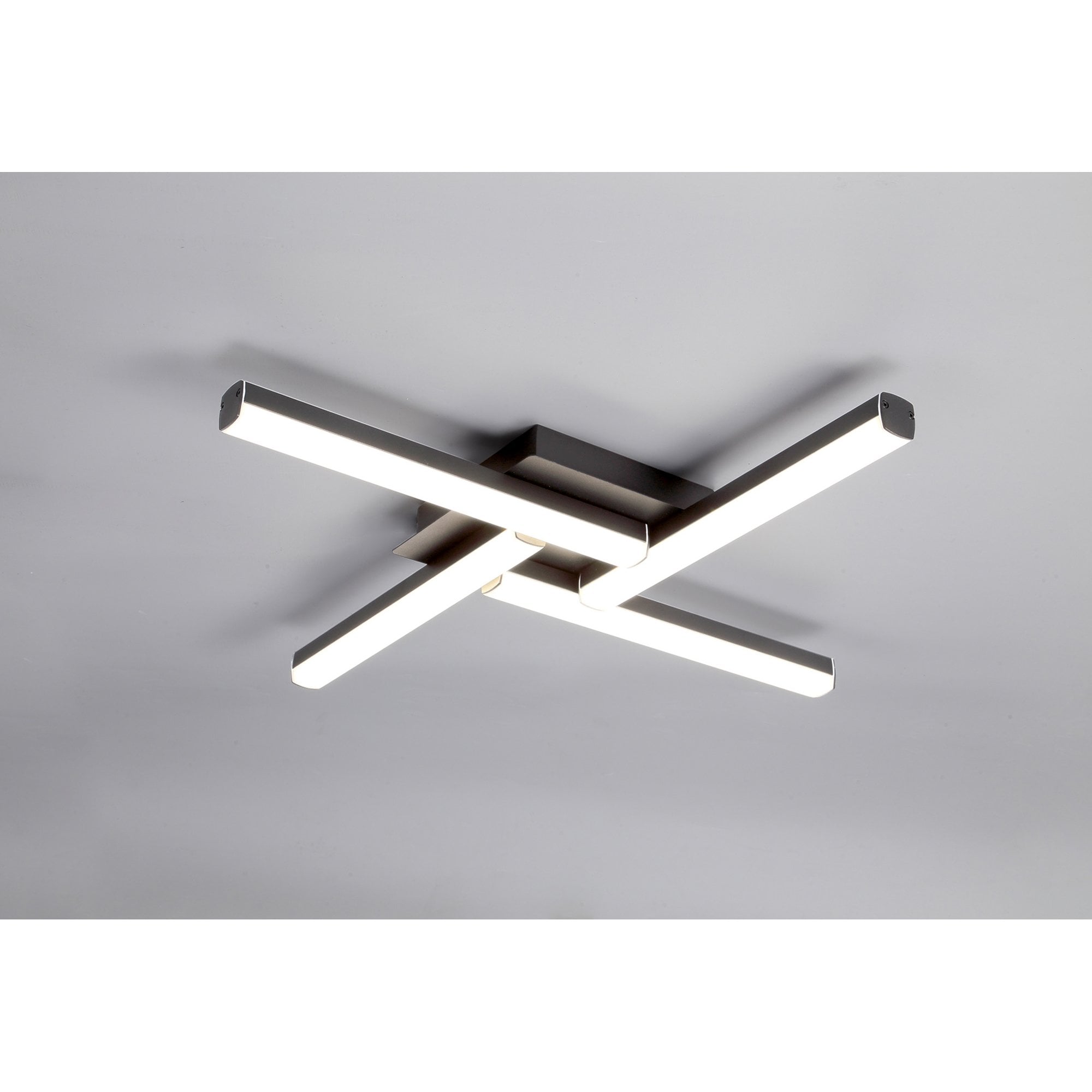 NL82149 Alfie LED 4 Light Ceiling Sand Black