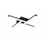 NL82149 Alfie LED 4 Light Ceiling Sand Black