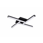 NL82149 Alfie LED 4 Light Ceiling Sand Black