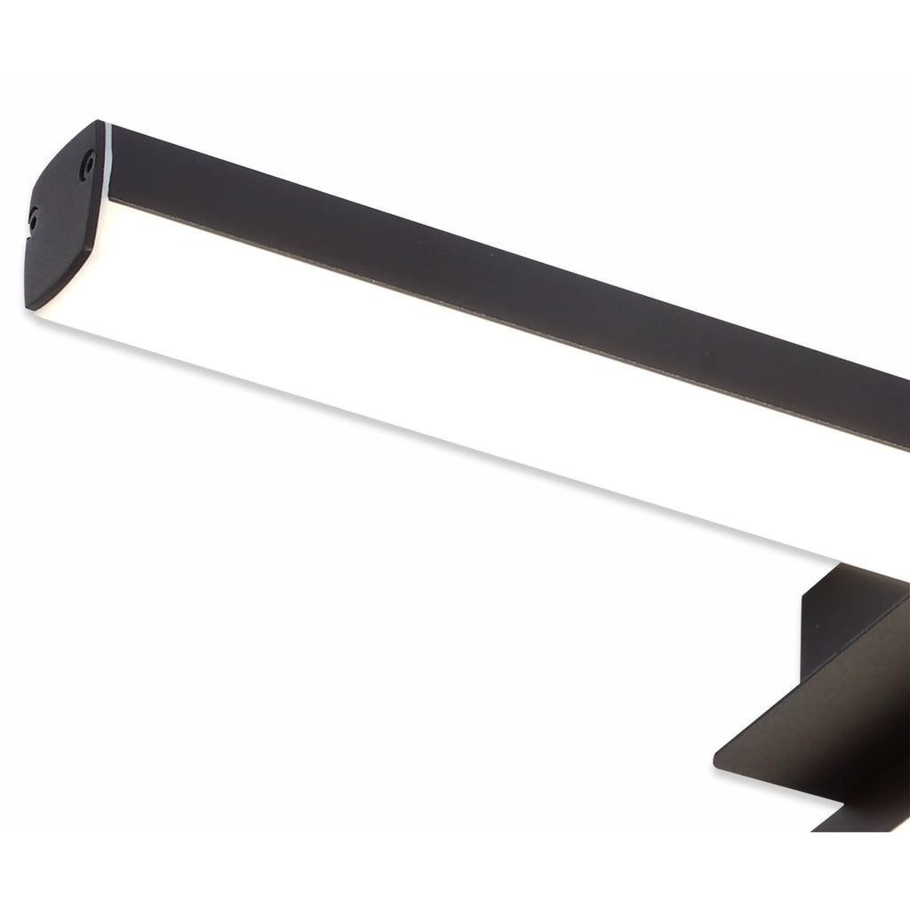 NL82149 Alfie LED 4 Light Ceiling Sand Black