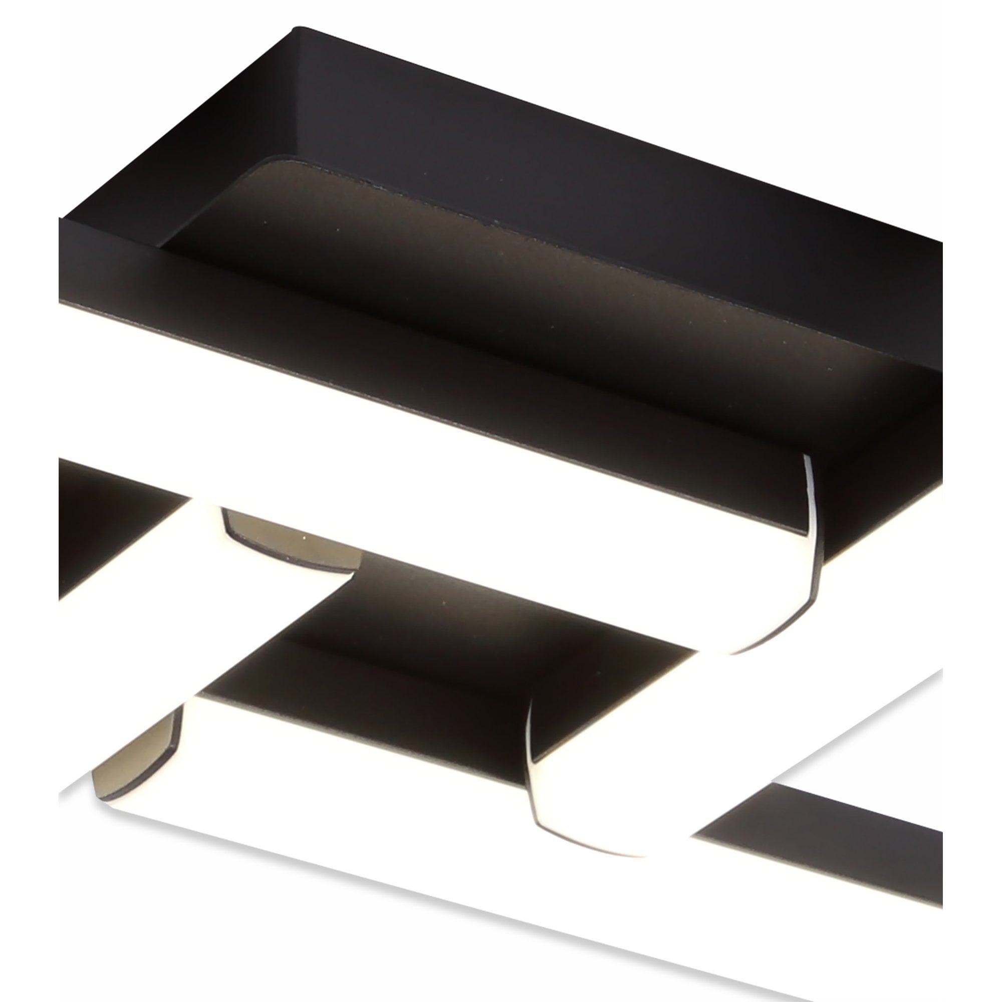 NL82149 Alfie LED 4 Light Ceiling Sand Black