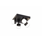 NL82159 Bovan Bathroom LED 4 Light Ceiling Sand Black