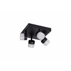 NL82159 Bovan Bathroom LED 4 Light Ceiling Sand Black