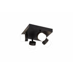 NL82159 Bovan Bathroom LED 4 Light Ceiling Sand Black
