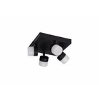 NL82159 Bovan Bathroom LED 4 Light Ceiling Sand Black
