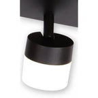 NL82159 Bovan Bathroom LED 4 Light Ceiling Sand Black