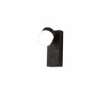 NL82169 Bovan Bathroom LED Wall Lamp Single Adjustable Sand Black