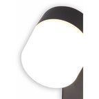 NL82169 Bovan Bathroom LED Wall Lamp Single Adjustable Sand Black