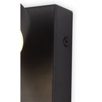 NL82169 Bovan Bathroom LED Wall Lamp Single Adjustable Sand Black
