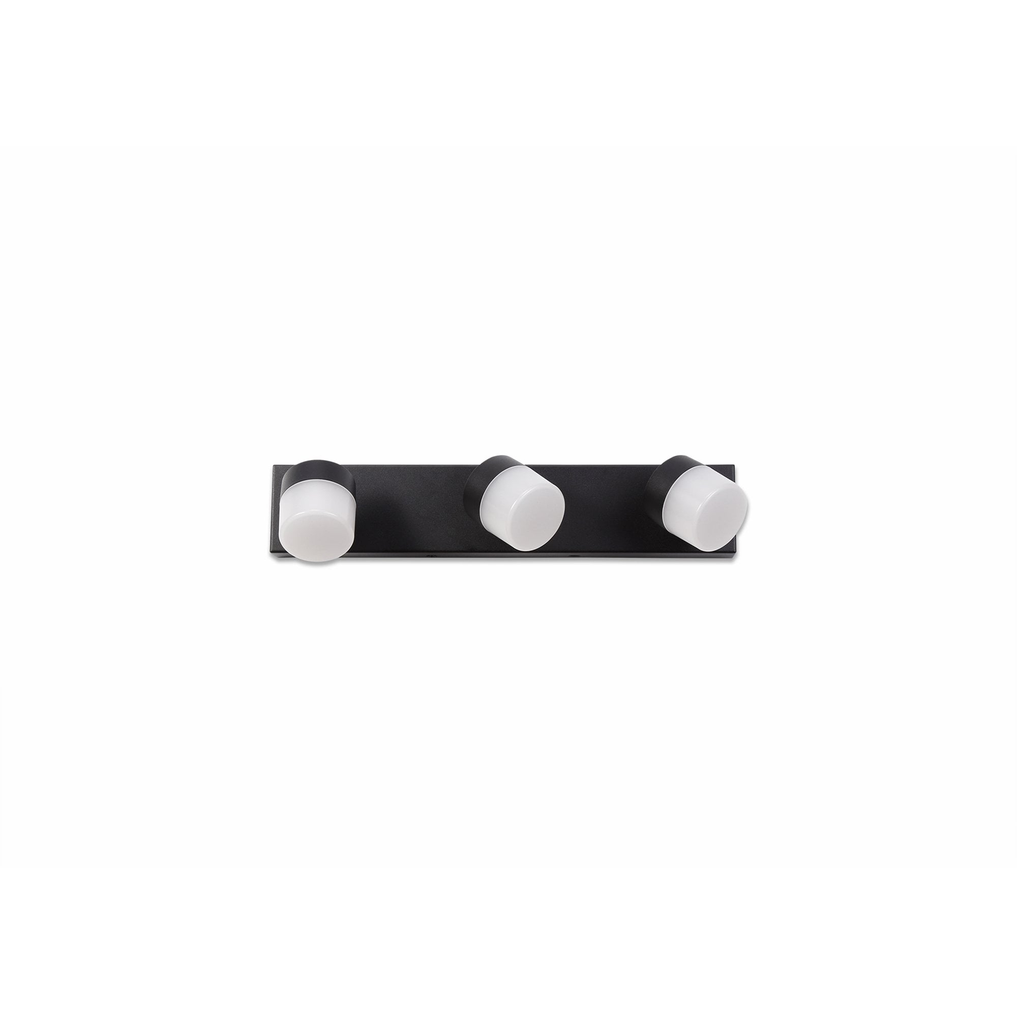 NL82179 Bovan Bathroom LED Wall Lamp Triple Adjustable Sand Black