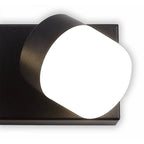 NL82179 Bovan Bathroom LED Wall Lamp Triple Adjustable Sand Black