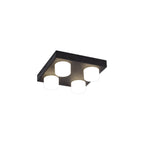 NL82189 Bovan Bathroom LED 4 Light Fixed Ceiling Sand Black