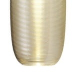 NL82209 Barter LED Switched Wall Lamp Polished Chrome/Black With Champagne Glass