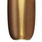 NL82229 Barter LED Switched Wall Lamp Polished Chrome/Black With Copper Glass