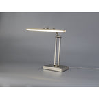 NL82249 Penton LED 1 Arm Table Lamp Satin Nickel