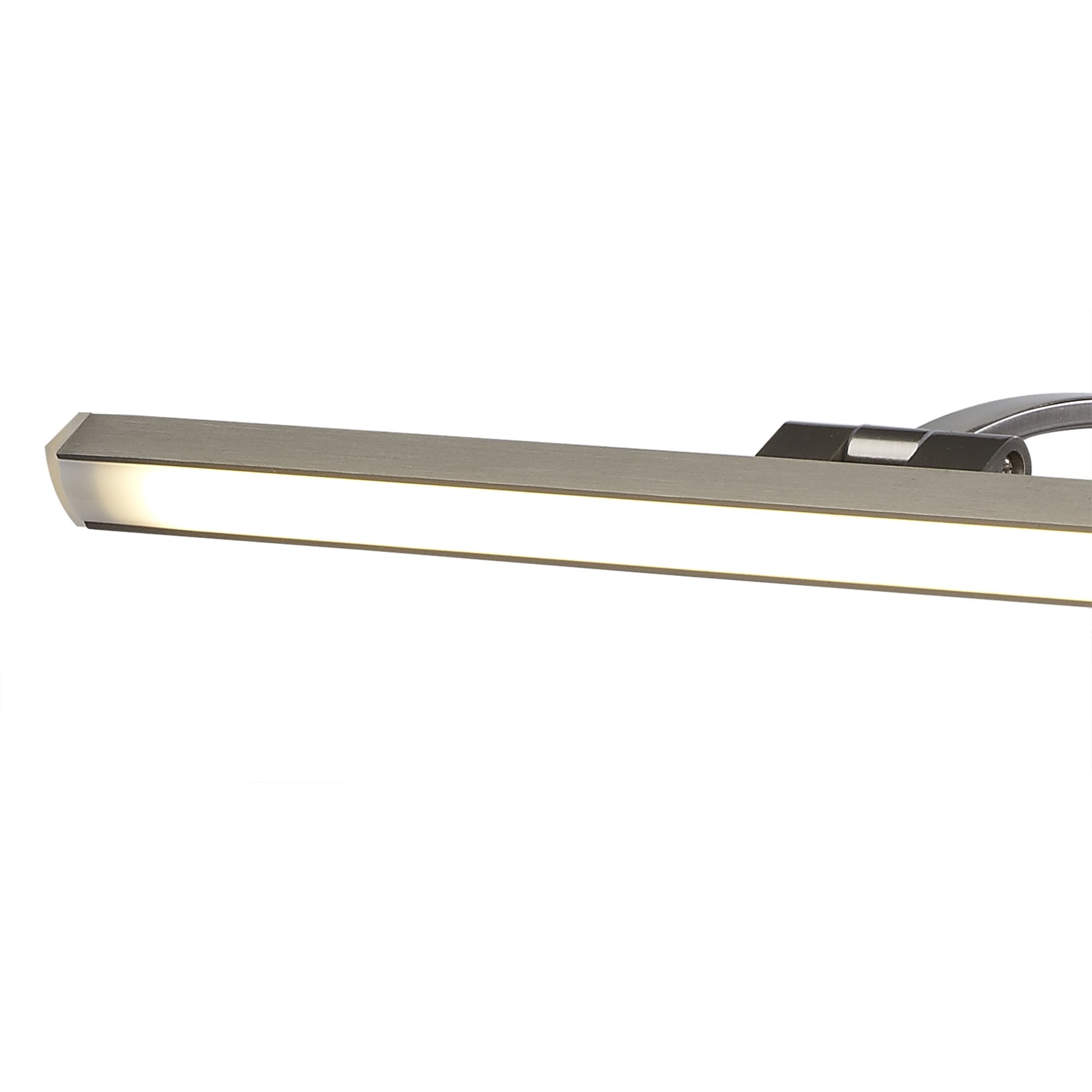 NL82249 Penton LED 1 Arm Table Lamp Satin Nickel