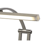 NL82249 Penton LED 1 Arm Table Lamp Satin Nickel