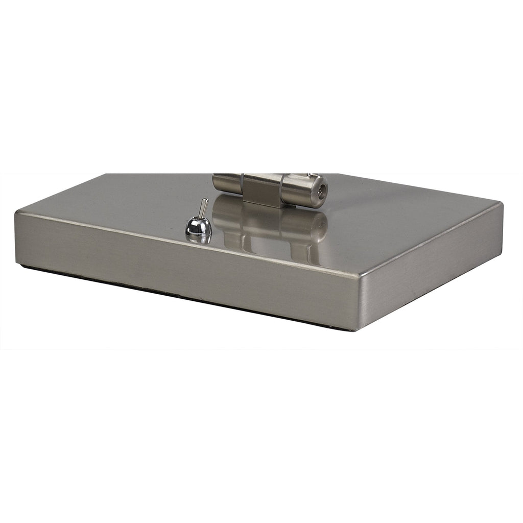 NL82249 Penton LED 1 Arm Table Lamp Satin Nickel