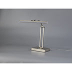 NL82249 Penton LED 1 Arm Table Lamp Satin Nickel