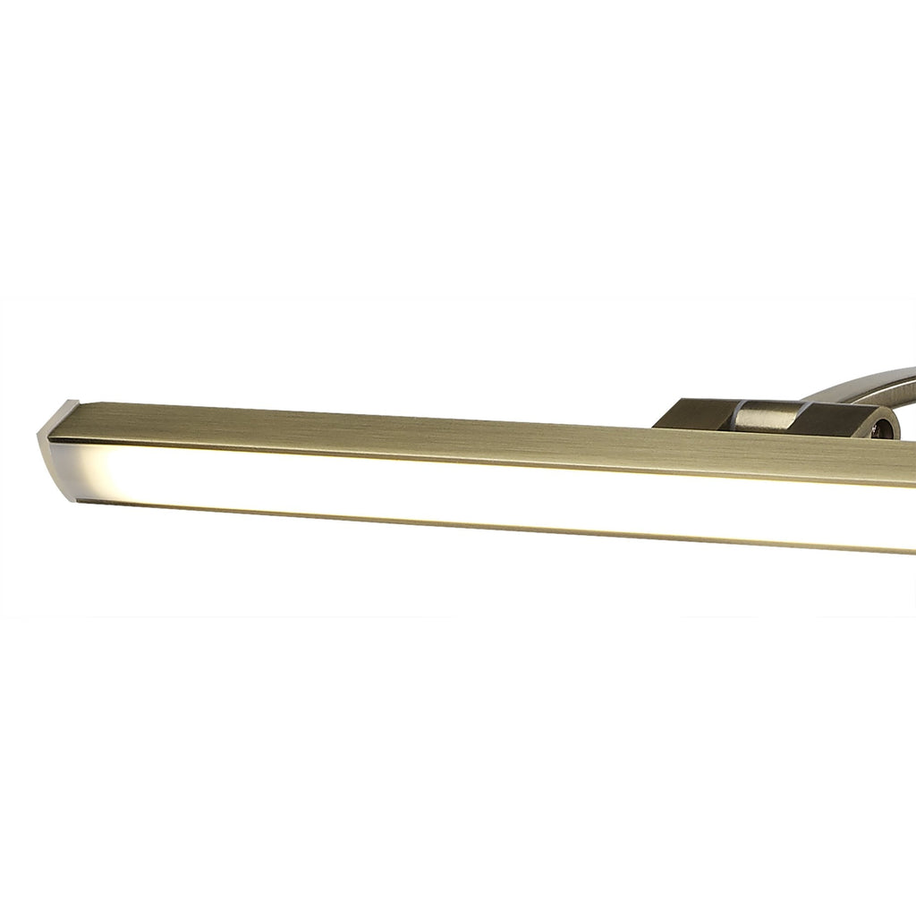 NL82259 Penton LED 1 Arm Table Lamp Antique Brass