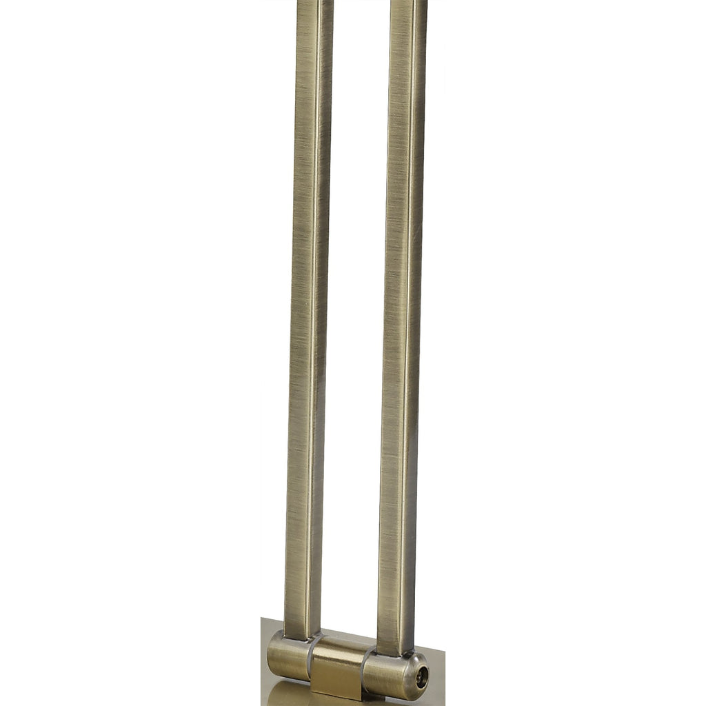NL82259 Penton LED 1 Arm Table Lamp Antique Brass