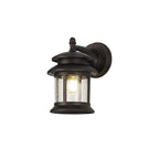 NL82509 Guard Outdoor Down Round Wall Lamp Antique Bronze