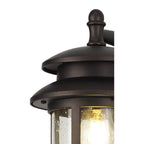 NL82509 Guard Outdoor Down Round Wall Lamp Antique Bronze