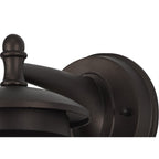 NL82509 Guard Outdoor Down Round Wall Lamp Antique Bronze