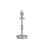 NL82569 Glastonbury Table Lamp Polished Chrome/Clear Glass/Crystal